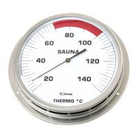 Sauna-Thermometer 130 mm mit Flansch 