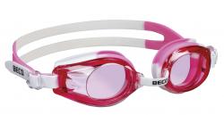 Schwimmbrille Professional Rimini für Jugendliche -VPE 12 Stück weiß-pink (14)