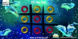 Unterwasserspiel Tic Tac Toe 