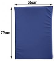 Wickelauflage blau 79 x 56 cm 