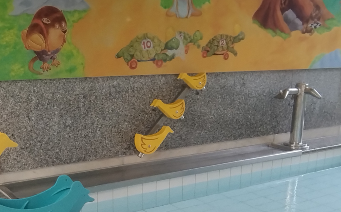 Duckslide Wandmontage 3 Enten 