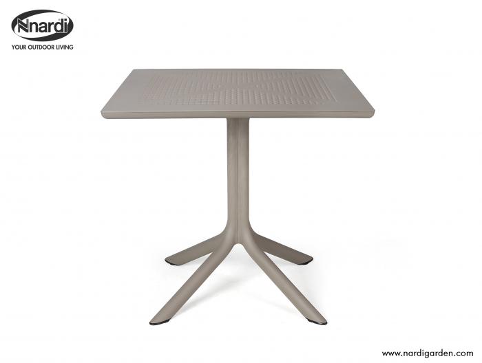Tisch Clip 70x70cm | tortora