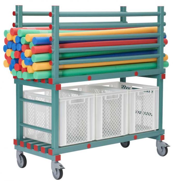 Pool Noodle-Material Wagen 