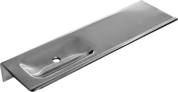 Seifenschale aus Aluminium weiß 