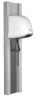 Wandhaartrockner REZ Beluga V/S Weißaluminium 9006/Reinweiß RAL 9010 